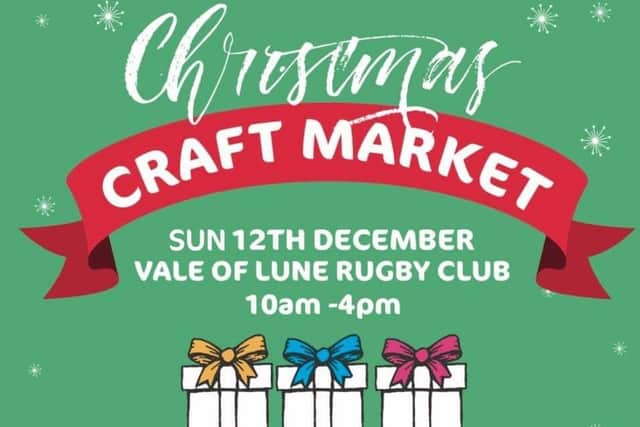 Neuro Dropin is holding a Christmas Craft Market on December 12.