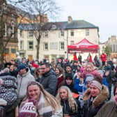 Lancaster Christmas Light Switch-On Event, Market Square 28.11.2021, Picture by Anthony Farran.
