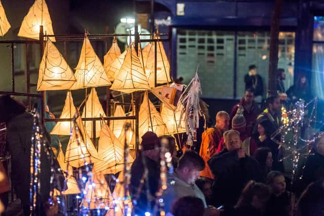 More Music's Lantern festival is this weekend in the West End of Morecambe.