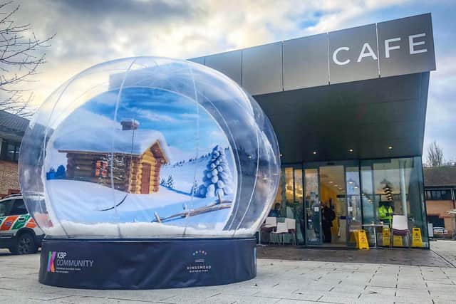The Winter Wonderland will feature a giant snow globe.