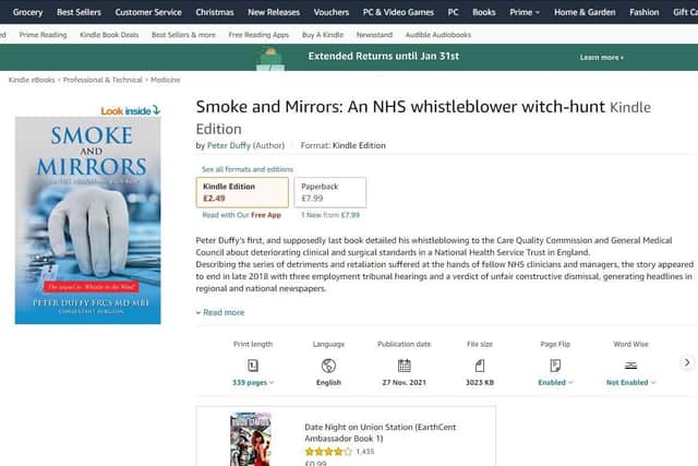 Peter Duffy's new book is available on Amazon.