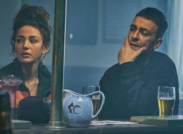 Michelle Keegan and Joseph Gilgun star in Brassic. A charity auction in aid of the NSPCC is offering the bidders the chance of a walk-on role in the hit comedy-drama.