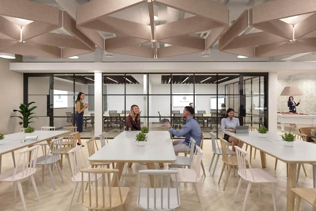 A CGI image of the new premises. Photo: TSK Group