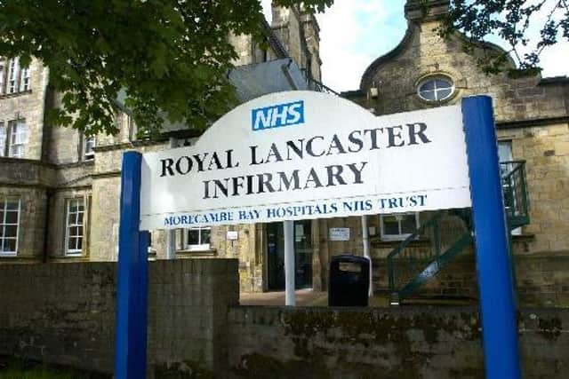 The Royal Lancaster Infirmary, one of the hospitals under UHMBT.