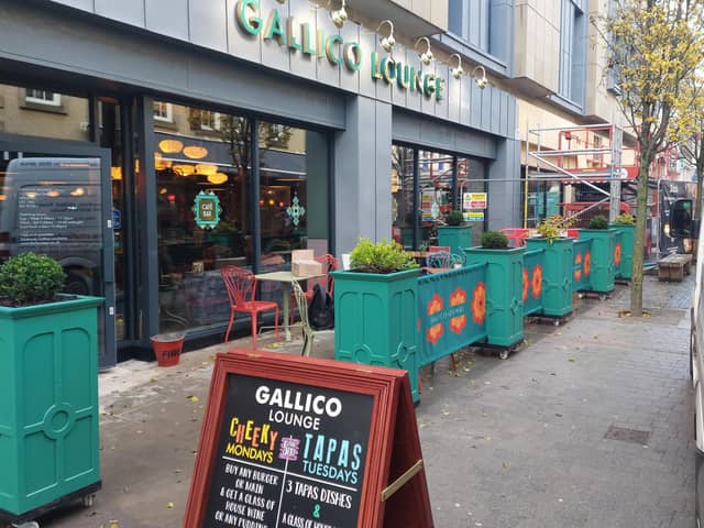 Gallico Lounge opens in the former BHS building this week.