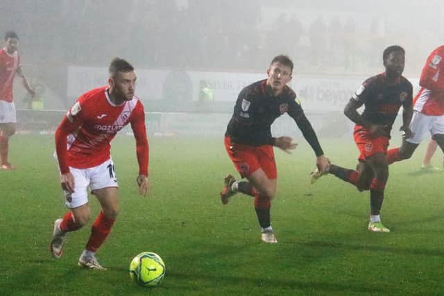 Morecambe drew their last game before Christmas against Fleetwood Town last Saturday