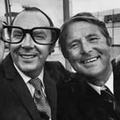 Eric Morecambe and Ernie Wise. Sheffield, 17th September 1971