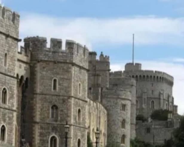 Windsor Castle were the incident took place earlier this morning.
