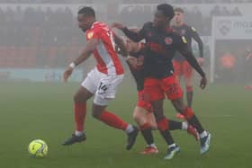 Morecambe haven't played since the draw with Fleetwood Town on December 18