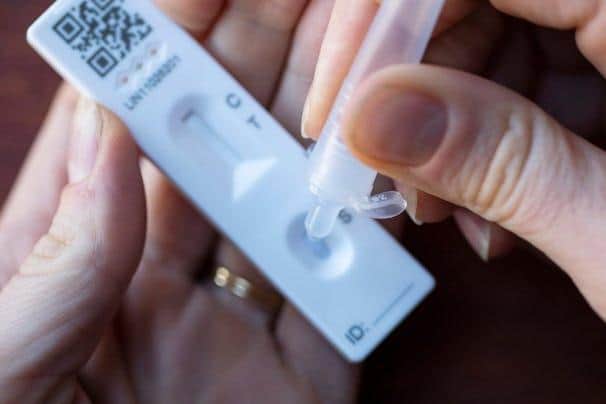 One in four people across the Lancaster district who took PCR tests in the run up to Christmas turned out to have Covid. Photo: Shutterstock