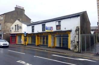 The shop front as it now appears in the planning application.