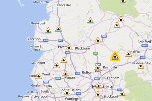 Lancashire flooding: These are the flood alerts and warnings still in ...
