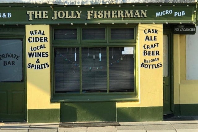 The Jolly Fisherman, opposite The Stade,  in Hastings Old Town, is the first micro pub in Hastings and a must visit for beer lovers, offering British beers and ciders as well as a huge selection of rare beers from around the world. It holds occasional beer festivals SUS-220121-105217001