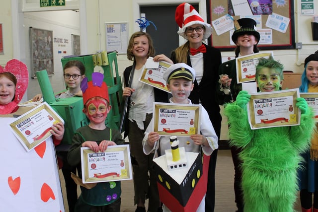 Bowerham Primary School costume winners.