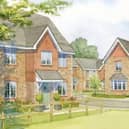 An artist's impression of how some of the homes might look. Photo: Bellway Homes