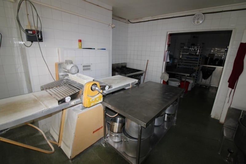 A food preparation area at Potts Pies in Lancaster. Picture courtesy of Yes Move, Lancaster.