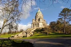 The Ashton Memorial will be lit up in blue on October 10.