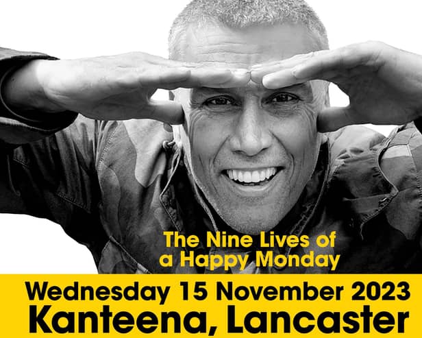 Bez from The Happy Mondays announces Lancaster tour date.