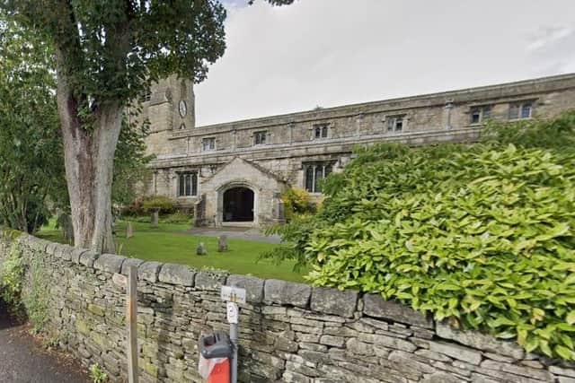 St Alkelda's Church in Giggleswick where food in their foodbank for the needy is being ruined on a daily basis. Picture from Google Street View.