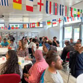 The Lunch and Learn event held in Lancaster during Refugee Week.