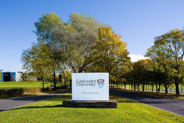 Lancaster University entrance