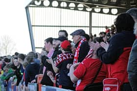 Morecambe fans are still awaiting a resolution to a proposed takeover Picture: Michael Williamson