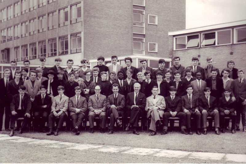 Lancaster and Morecambe College engineering department  in 1965.