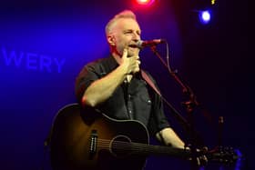 Billy Bragg, is looking forward to playing in Blackpool at the R-Fest, part of the annual punk music festival Rebellion. Photo by Gary Welford.