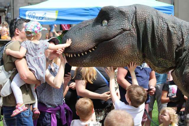 Dino Fest is a finalist in the Small Event category. Photo by Joshua Brandwood
