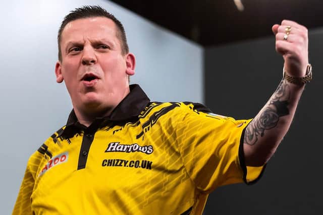 Dave Chisnall lost in the PDC Cazoo Masters last eight Picture: Taylor Lanning/PDC