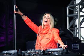 Kimberly Wyatt (pictured), Marvin Humes and James Haskell will perform in Lancaster over the May bank holiday weekend.
