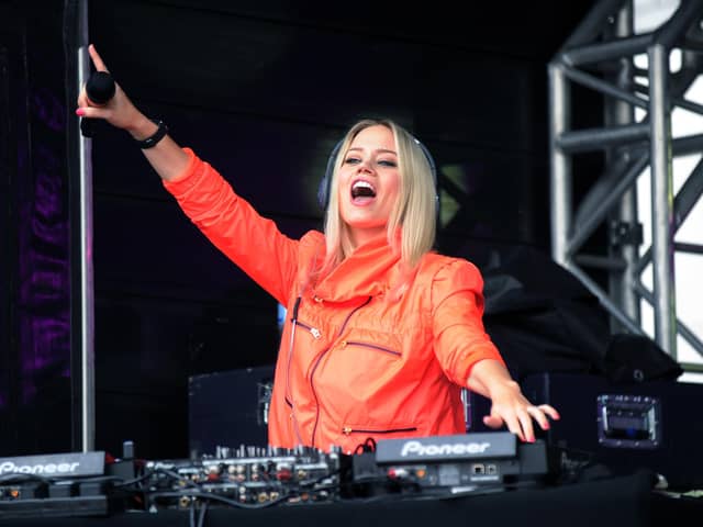 Kimberly Wyatt (pictured), Marvin Humes and James Haskell will perform in Lancaster over the May bank holiday weekend.