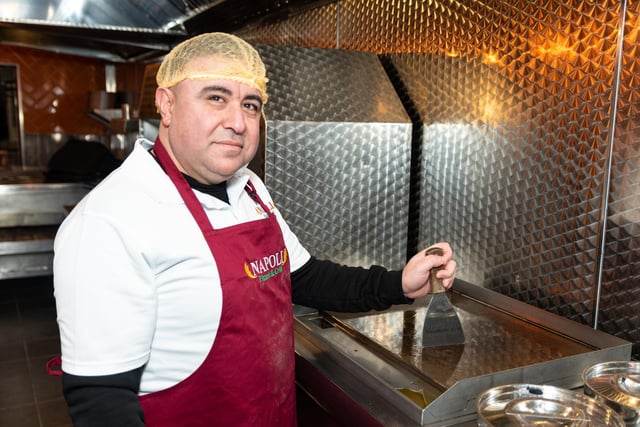 Memet Arap, known as Mario, the owner of Napoli Pizzeria & Grill in Lancaster. Photo: Kelvin Lister-Stuttard.
