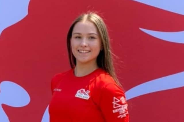Alice Leaper represents Team England at the Commonwealth Games in Birmingham