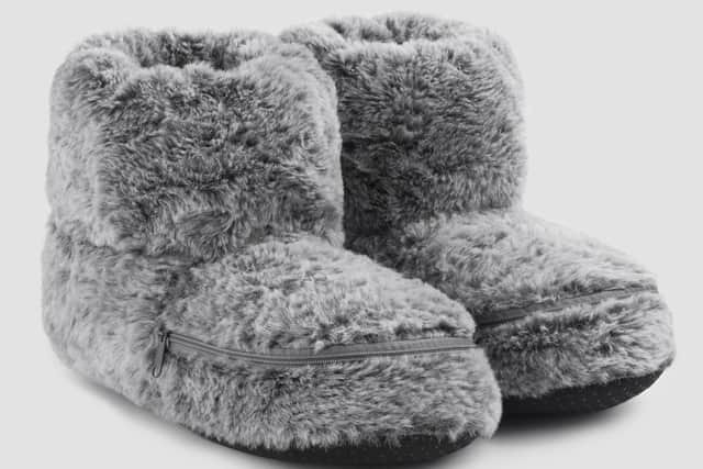 The ultra warm new slippers.