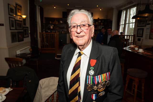 99-year-old D-Day veteran Richard Brock. Photo: Kelvin Lister-Stuttard