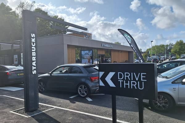 The Starbucks at Asda Lancaster is now open.