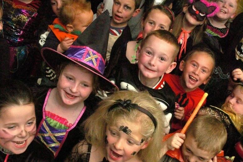 Halloween party fun at Skerton Community Centre, Lancaster.