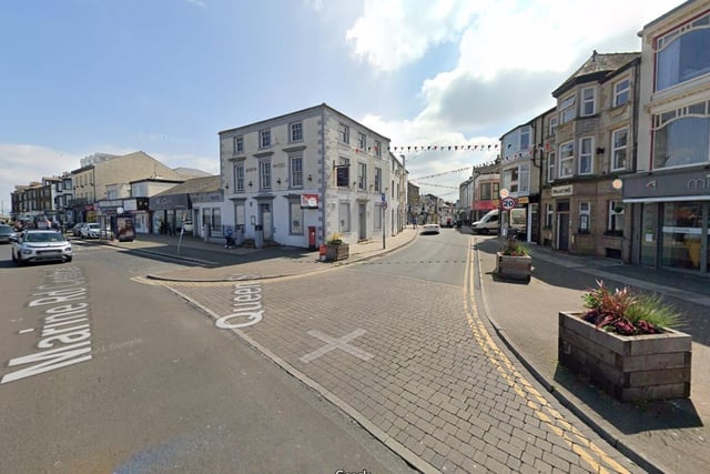 Morecambe Town had 800.4 Covid-19 cases per 100,000 people in the latest week, a rise of 42.2% from the week before.