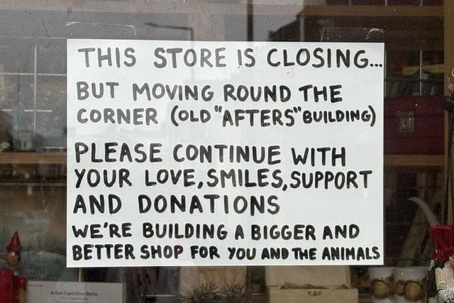 Sneak peek inside Morecambe shop which is new premises for animal charity