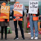 Strikes have been conducted by various NHS staff members including consultants, junior doctors, nurses, and ambulance workers. Picture: Stefan Rousseau/PA