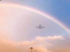 Mark Smith reportedly captured this UFO in the sky above Preston