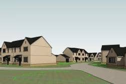 How some of the houses might look.
