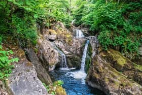Ingleton Waterfalls.