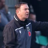 Morecambe manager, Derek Adams  Picture: James Chance/Getty Images