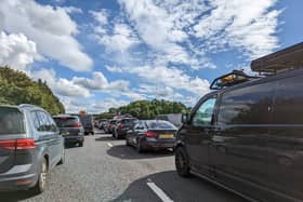 The incident caused major congestion on the M6 southbound
