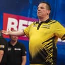Dave Chisnall was defeated by Andrew Gilding on Monday Picture: Taylor Lanning/PDC