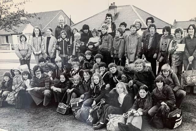 This photo of youngsters at Great Wood was taken in 1978.