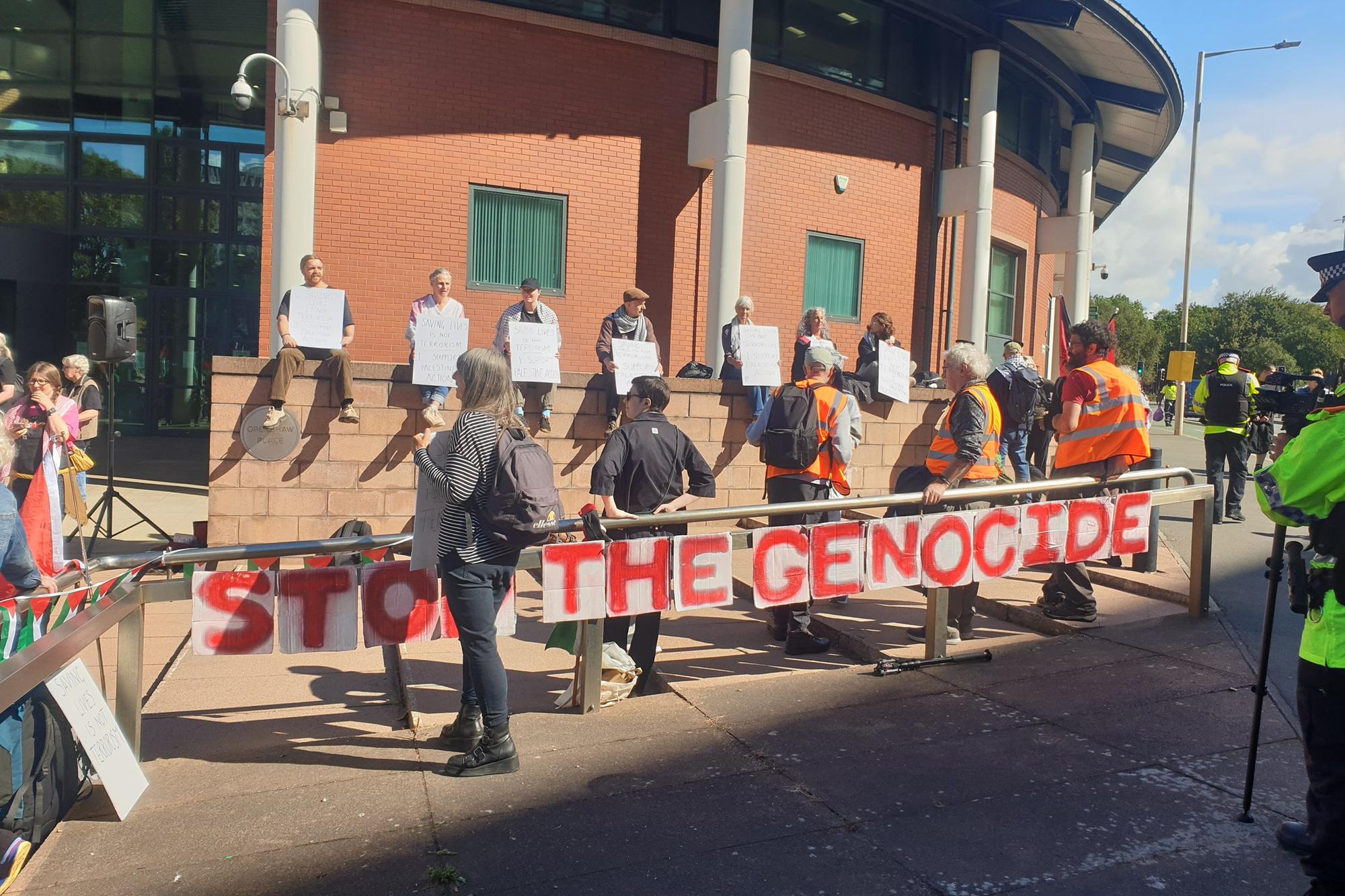 Lancaster residents arrested for terrorism in Palestine protest