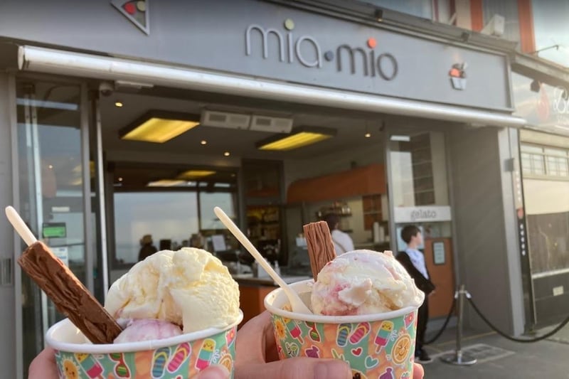 Enjoy authentic Italian ice cream. The award winning gelato is handmade in Morecambe with 21 regular flavours - including vegan options - and four ever changing guest flavours. You'll find Mia Mio on Morecambe promenade on the corner with Queen Street, 50 yards from the clock tower.